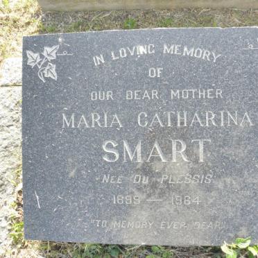 SMART Maria Catharina nee DU PLESSIS 1899-1964