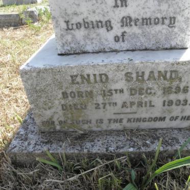 SHAND Enid 1896-1903