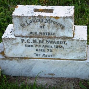 SWARDT P.C.M., de  -1912