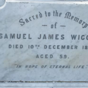 WIGGETT Samuel James -1897