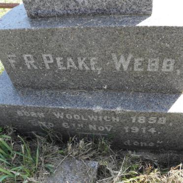 WEBB F.R. Peake 1858-1914