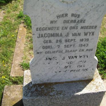 WYK Daniel J., van -1966 &amp; Jacomina J. 1879-1947