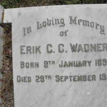 WADNER Erik C.C. 1895-1953