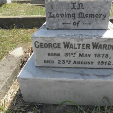 WARDELL George Walter 1878-1912