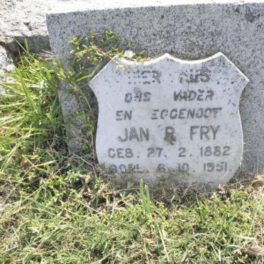 FRY Jan R. 1882-1951