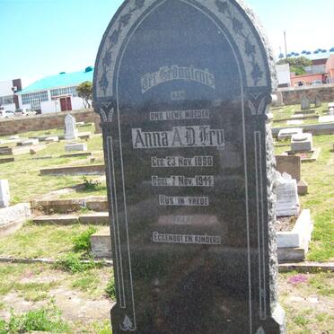 FRY Anna A.D. 1890-1944