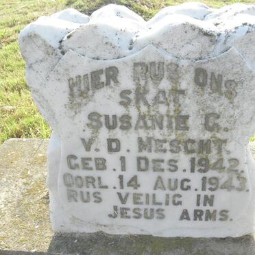MESCHT Susanie C., v.d. 1942-1943