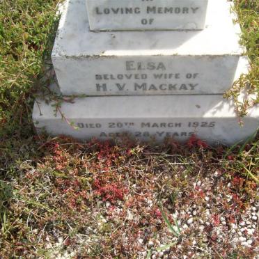 MACKAY Elsa -1925