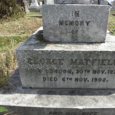 MATFIELD George 1824-1902