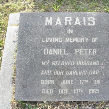 MARAIS Daniel Peter 1911-1969