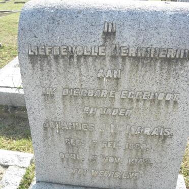 MARAIS Johannes J.N. 1888-1942