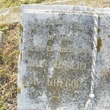McGREGOR John Robert