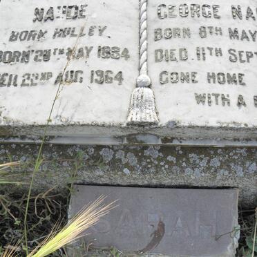 NAUDE Stephen George 1880-1956 &amp; Susan Lavinia HULLEY 1884-1964