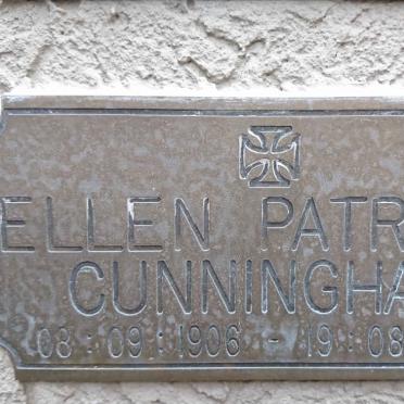 CUNNINGHAM Ellen Patricia 1906-1999
