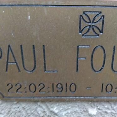 FOUCHE Paul 1910-1991