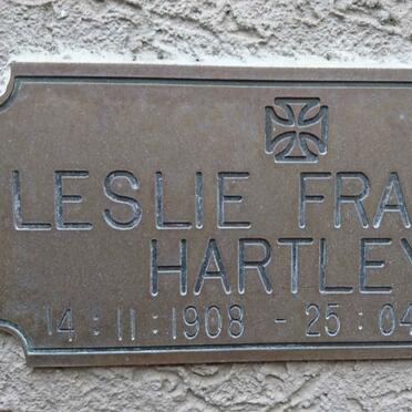 HARTLEY Leslie Francis 1908-2000
