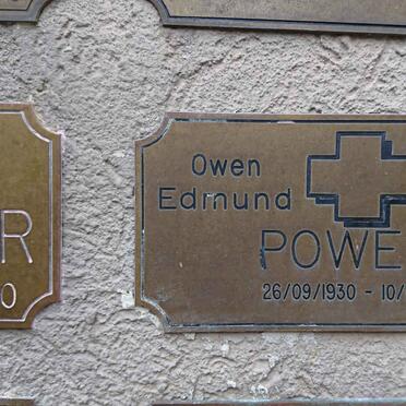 POWELL Owen Edmund 1930-2014