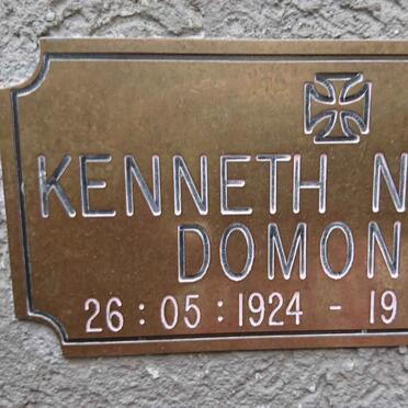 DOMONEY Kenneth Norman 1924-1994