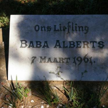 ALBERTS Baba -1961