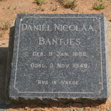 BANTJES Daniel Nicolaas 1888-1949