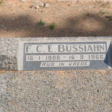 BUSSIAHN F.C.E. 1906-1966