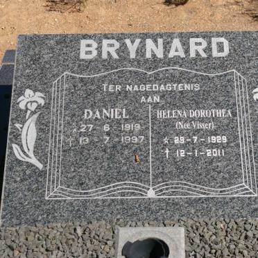 BRYNARD Daniel 1919-1997 &amp; Helena Dorothea VISSER 1929-2011