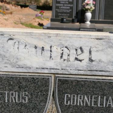 BURGER Andries Petrus 1909-1990 &amp; Cornelia Dorothia 1904-2002