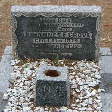 GROVE Johannes F. 1879-1931