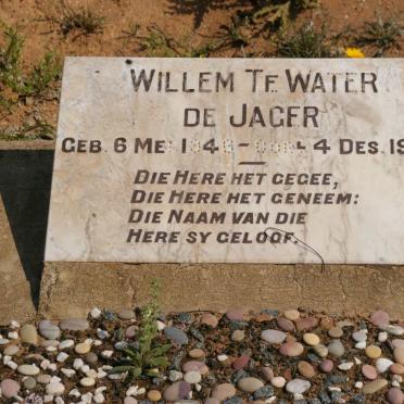 JAGER Willem Te Water, de 1946-1957