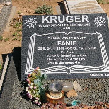 KRÜGER Fanie 1948-2010