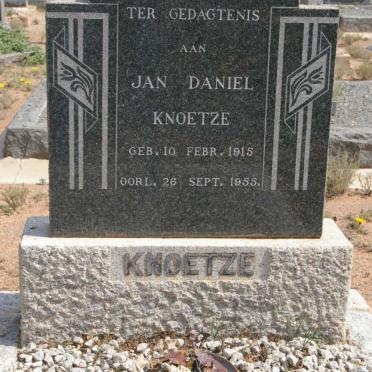 KNOETZE Jan Daniel 1915-1955