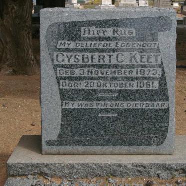 KEET Gysbert C. 1873-1961