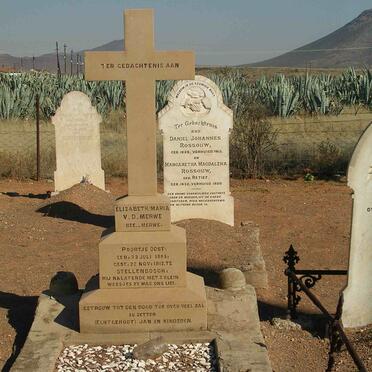 MERWE Elizabeth Maria, van der nee V.D. MERWE 1886-1917