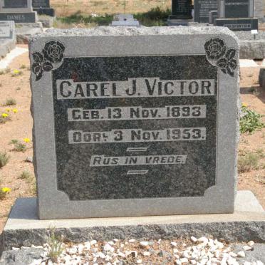 VICTOR Carel J. 1893-1953