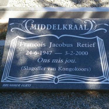 RETIEF Francois Jacobus 1947-2000