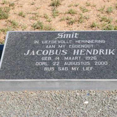 SMIT Jacobus Hendrik 1926-2000