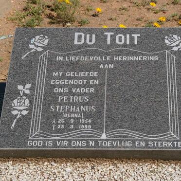 TOIT Petrus Stephanus, du 1954-1999