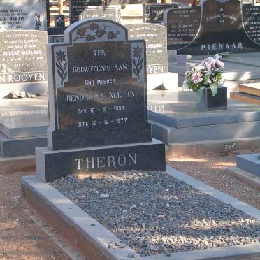 THERON Hendriena Aletta 1894-1977