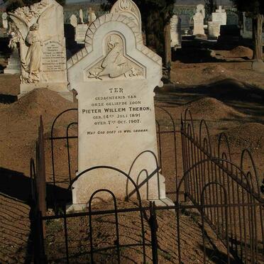 THERON Pieter Willem 1891-1907