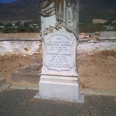 Western Cape, MALMESBURY district, Riebeek-Wes, Knolfontein, farm cemetery