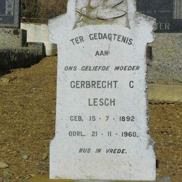 LESCH Gerbrecht C. 1892-1960