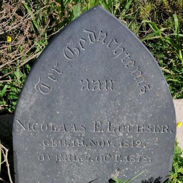 LOUBSER Nicolaas 1812-1878 