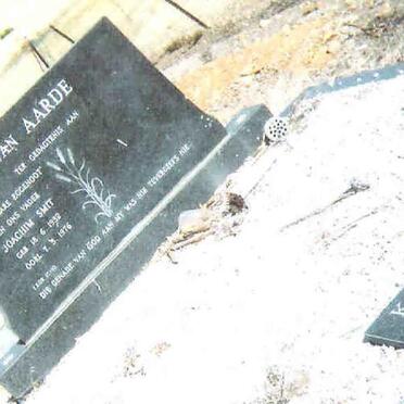 AARDE Joachim Smit, van 19?2-1976 :: KOTZE Jacoba 1908-2000