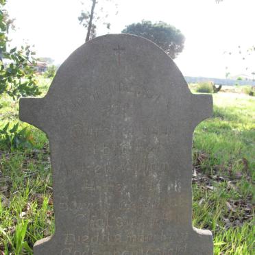 Western Cape, MALMESBURY district, Atlantis, Chatsworth, Morris Brown Chapel, cemetery