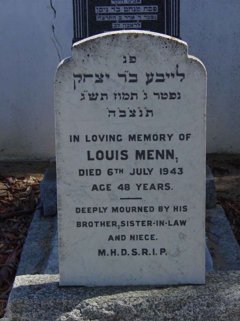 MENN Louis -1943