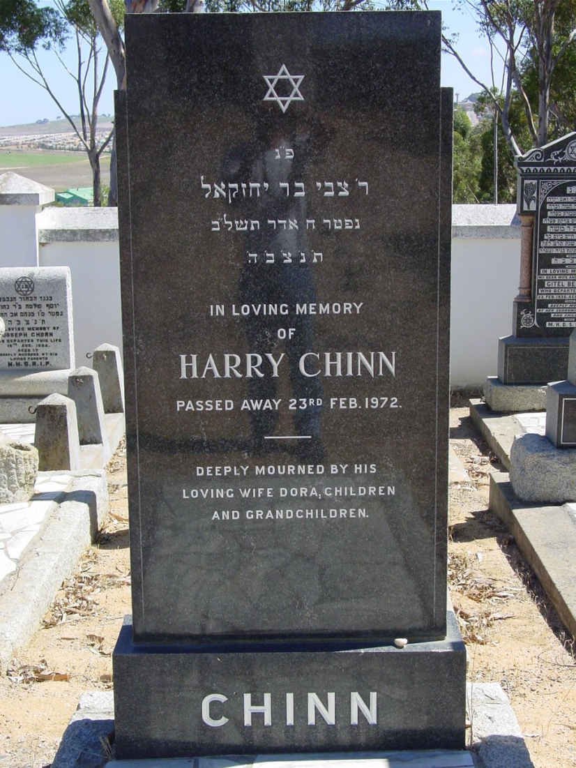 CHINN Harry -1972