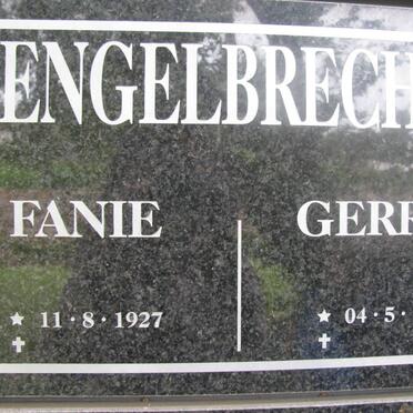 ENGELBRECHT Fanie 1927- :: ENGELBRECHT Gerrie 1928-