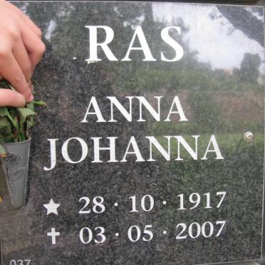 RAS Anna Johanna 1917-2007