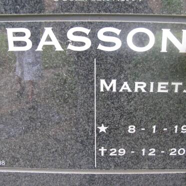 BASSON Marietjie 195?-2008