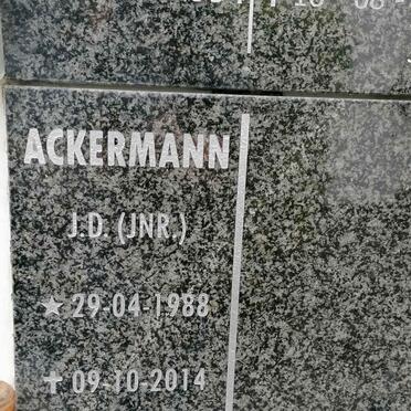 ACKERMANN J.D. 1988-2014